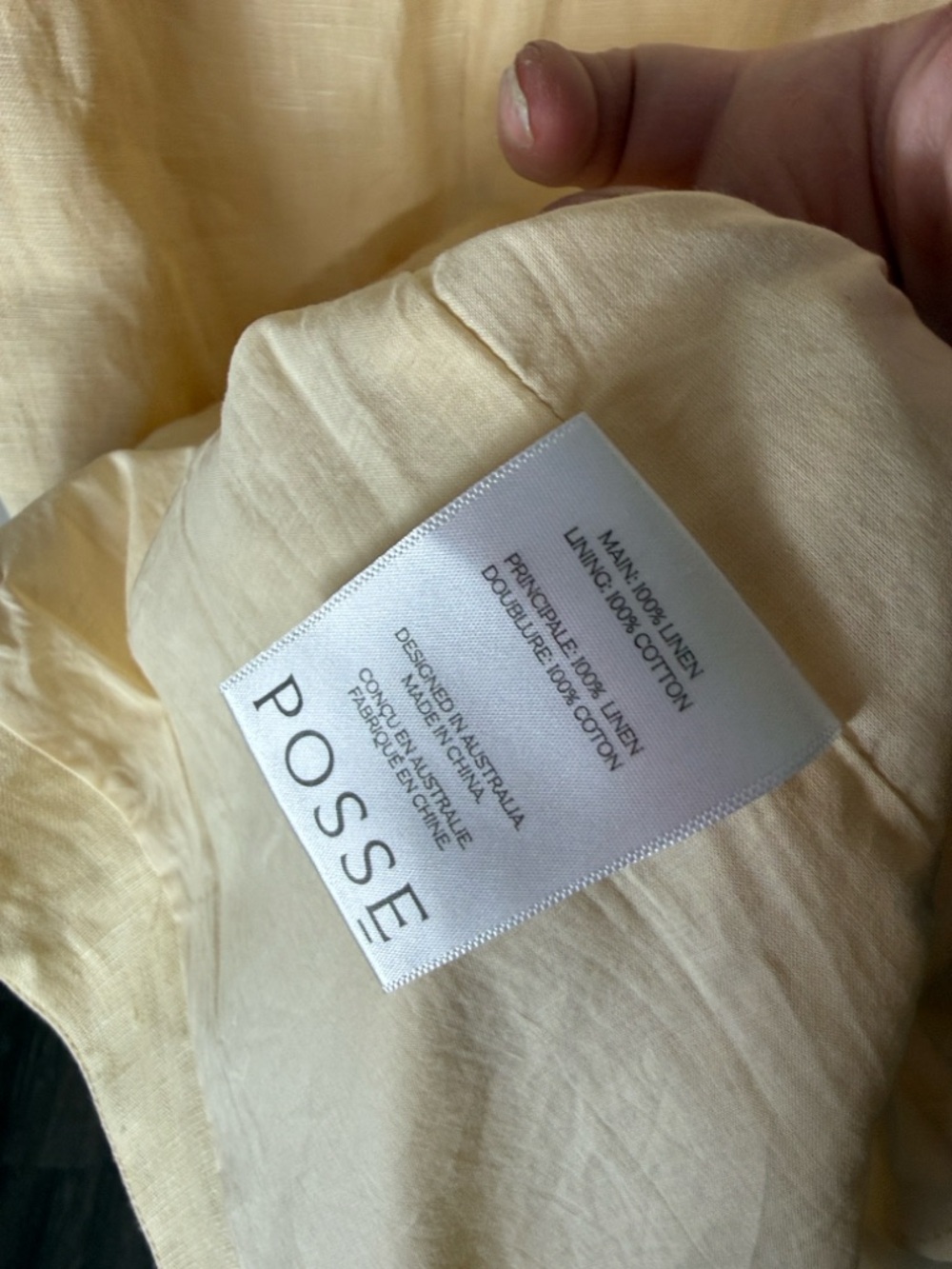 Posse Essie Strapless Dress in Dusty Citron - Picture 10 of 11